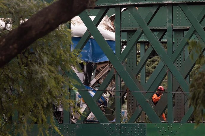 Imagen de archivo de siniestro de trenes en Palermo (Buenos Aires) 