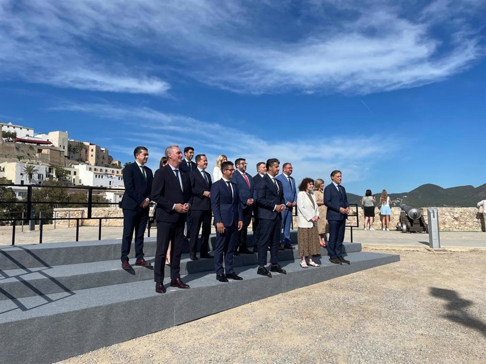 La asamblea de Ciudades Patrimonio que ha tenido lugar este sábado en Ibiza.