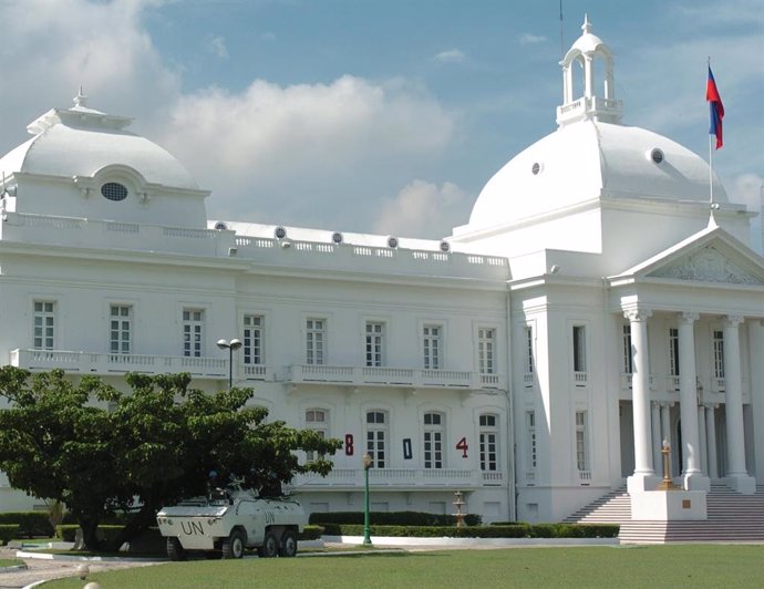 Archivo - Palacio Presidencial de Haití