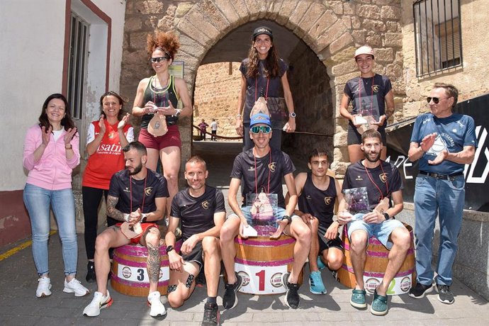 Xavi Tomasa y Cristina Silva repiten victoria en Nalda en La Rioja Ultratrail