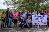 Foto: El movimiento Pedalovida recorre los 150 kilómetros entre hospitales de Burgos y Soria para exigir radioterapia