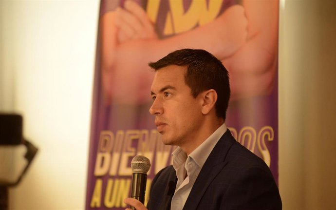 Archivo - El presidente de Ecuador, Daniel Noboa