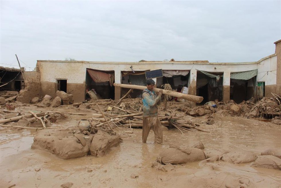 Inundaciones en la provincia afgana de Baglán 