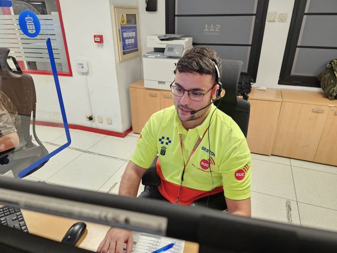 Sala operativa del Centro Coordinador de Emergencias y Seguridad (Cecoes) 1-1-2
