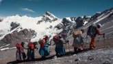 Foto: Las 'Cholitas' escaladoras de Bolivia visitan España: "Nacimos en respuesta a la discriminación hacia mujeres indígenas"