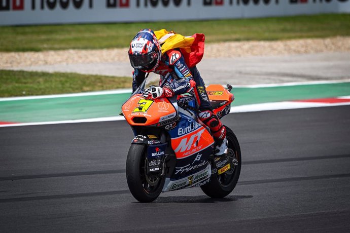 03 GARCIA Sergio(spa), MT Helmets - MSI, Kalex Moto2, action during the 2024 Moto2 Red Bull Grand Prix of The Americas on Circuit Of The Americas from April 12 to 14, 2024 in Austin, United States - Photo Studio Milagro / DPPI