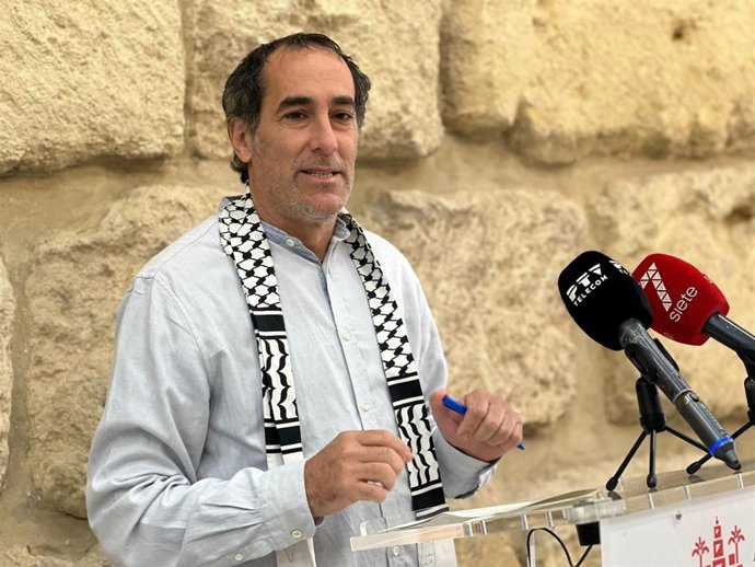 El portavoz de Hacemos Córdoba en el Ayuntamiento de la capital, Juan Hidalgo.