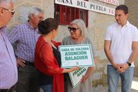 Lobato exige "respeto" a la cultura y pide al PP que rectifique su decisión de retirar la placa de Rabal en Alpedrete