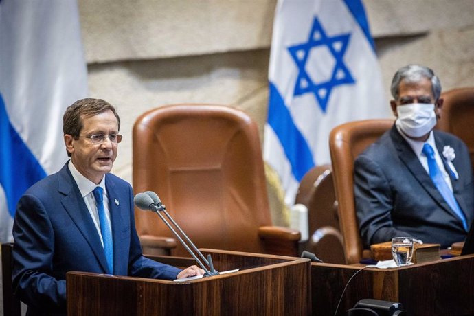 Archivo - El presidente de Israel, Isaac Herzog