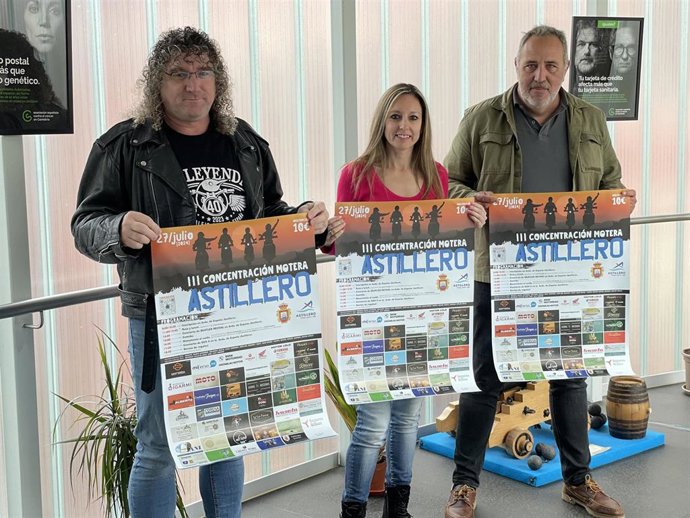Presentación de la III concentración motera en Astillero