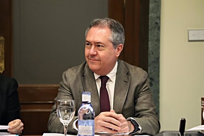 El secretario general del PSOE-A, Juan Espadas, en una foto de archivo.