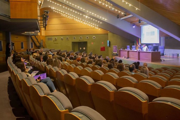 II Jornadas Gafas Violetas celebrada en Huelva capital.