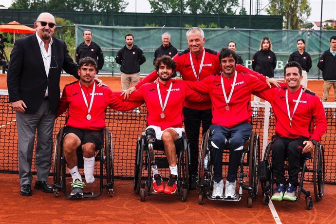 España, subcampeona del mundo de tenis en silla