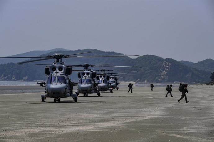 Las FFAA de Corea del Sur en un simulacro de defensa cerca de la frontera