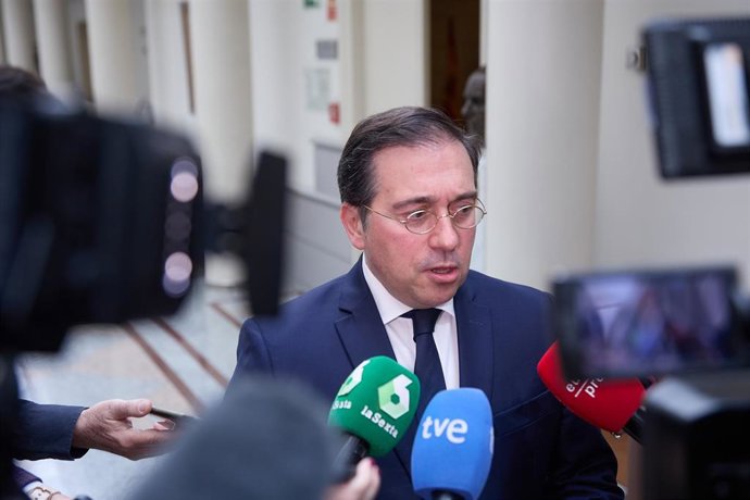 El ministro de Asuntos Exteriores, Unión Europea y Cooperación, José Manuel Albares