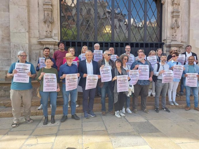 Plataforma por la Memoria convoca una concentración el 2 de junio en Palma frente a quienes "quieren imponer un relato franquista"