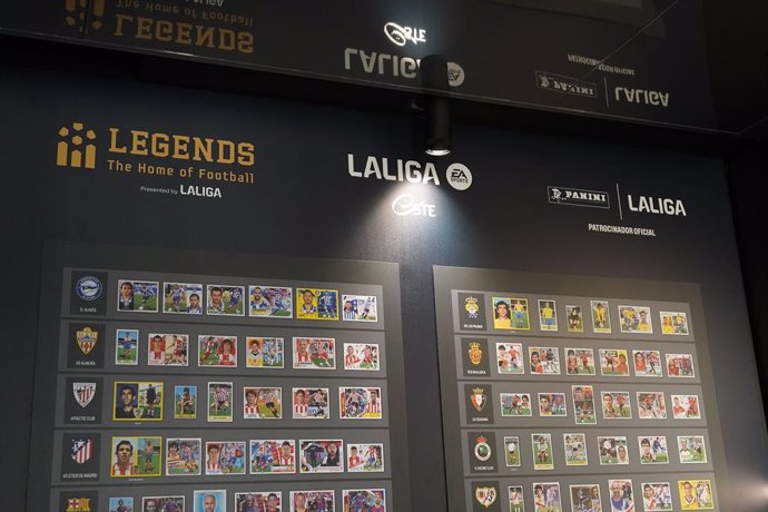 Exposición de Panini en el museo Legends de Madrid.
