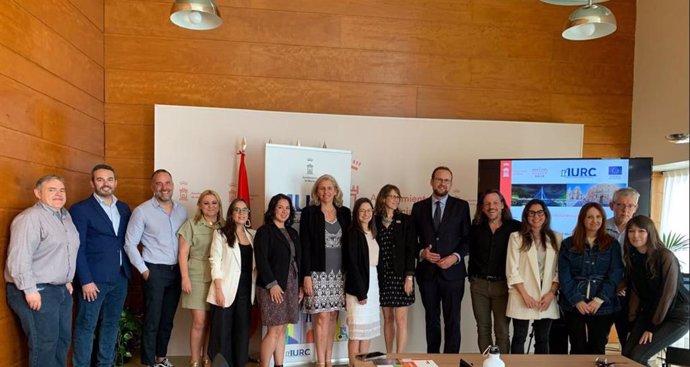 Representantes de la UE y de la ciudad de Albuquerque visitan Murcia para conocer los proyectos de desarrollo urbano y economía circular