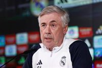 Ancelotti: "Lunin ha hecho una temporada fantástica y Courtois es el mejor portero del mundo"