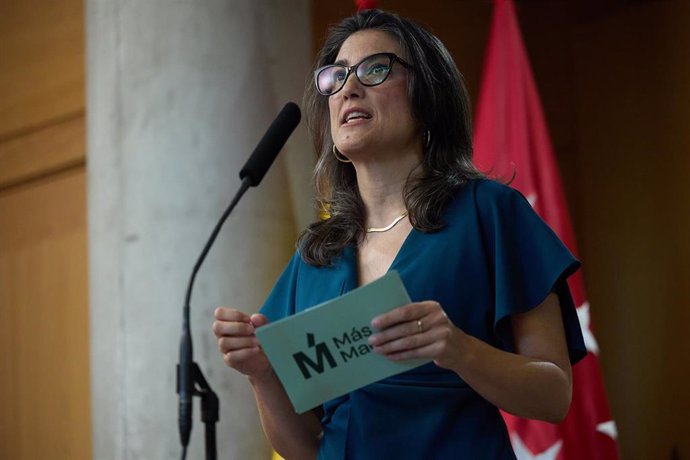 La portavoz de Más Madrid en la Asamblea, Manuela Bergerot.