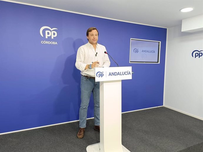 El secretario general del PP de Andalucía, Antonio Repullo.