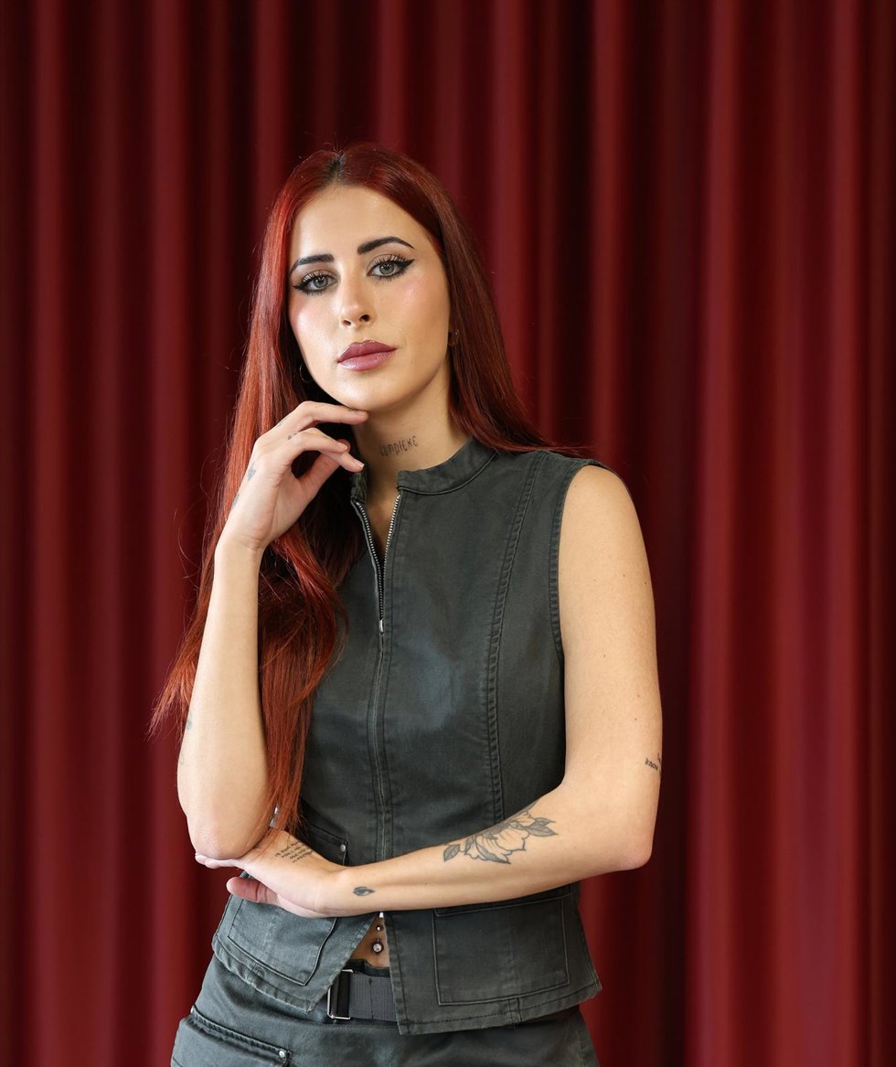 La cantante Vicco posa para Europa Press, en las oficinas de Sony Music, a 13 de mayo de 2024, en Madrid (España)