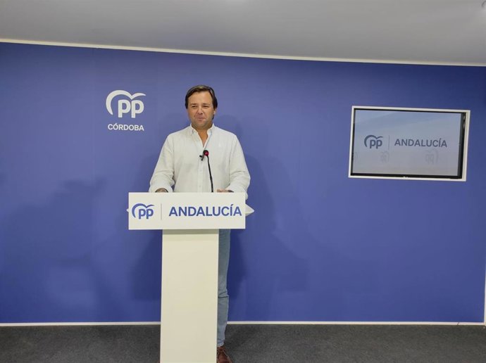 El secretario general del PP de Andalucía, Antonio Repullo.