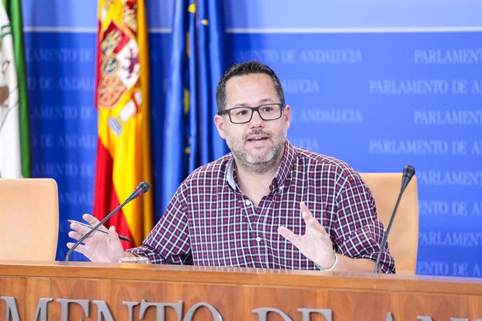 El portavoz de Adelante Andalucía, José Ignacio García, en una imagen de archivo. 