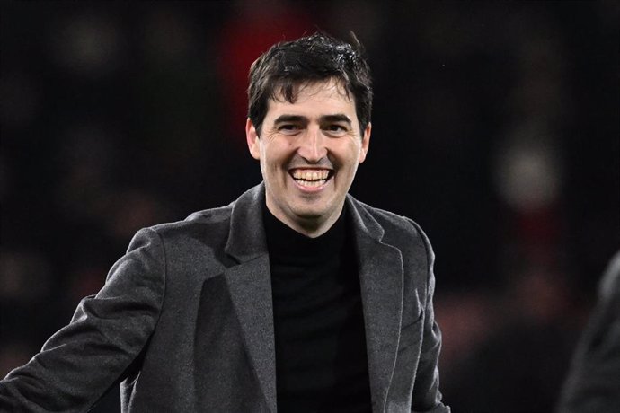 Archivo - Andoni Iraola, entrenador del AFC Bournemouth.