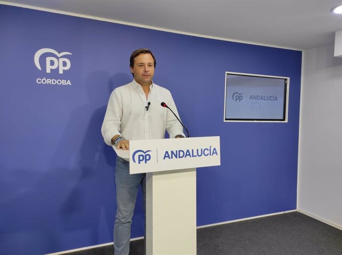 El secretario general del PP de Andalucía, Antonio Repullo.