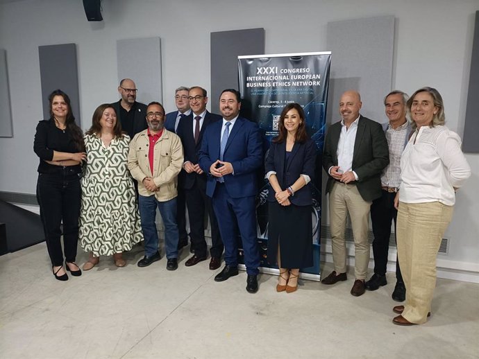 Presentación del XXXI Congreso EBEN (European Business Ethics Network) que se celebra en Cáceres los días 3 y 4 de junio