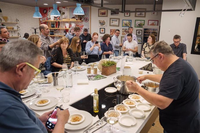 Momento de la Jornada Gastronómica.