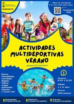 Alcalá de Guadaíra (Sevilla) llevará a cabo actividades multideportivas para la infancia para promover "ocio saludable".