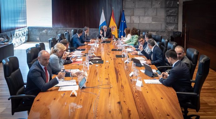 Reunión del Consejo de Gobierno de Canarias