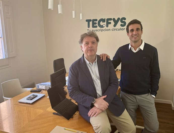 El COO de Tecfys, Luis Sierra, i el CEO, Miquel Manzanas