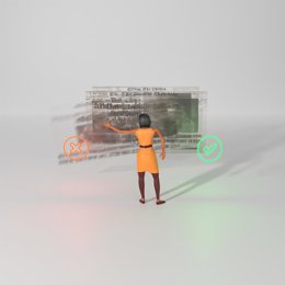 Imagen de recurso sobra la fatiga ciudadana y el bombardeo de información.