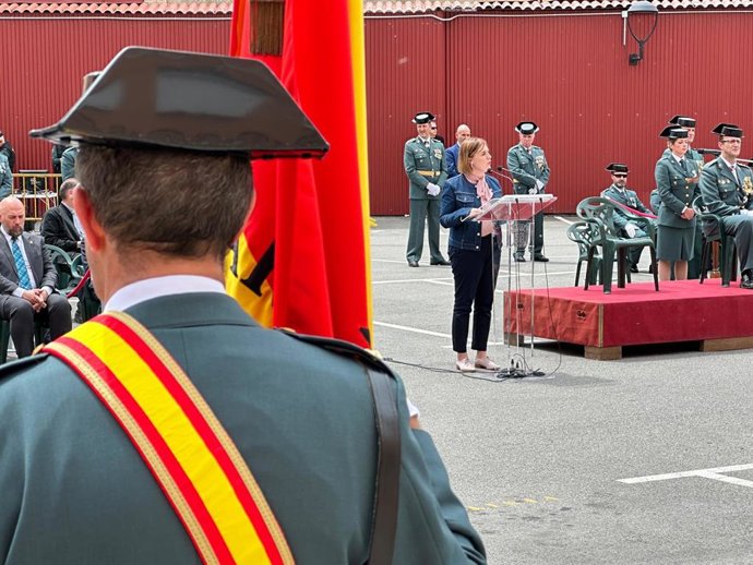 La Guardia Civil conmemora en Pamplona el 180º aniversario de su fundación.