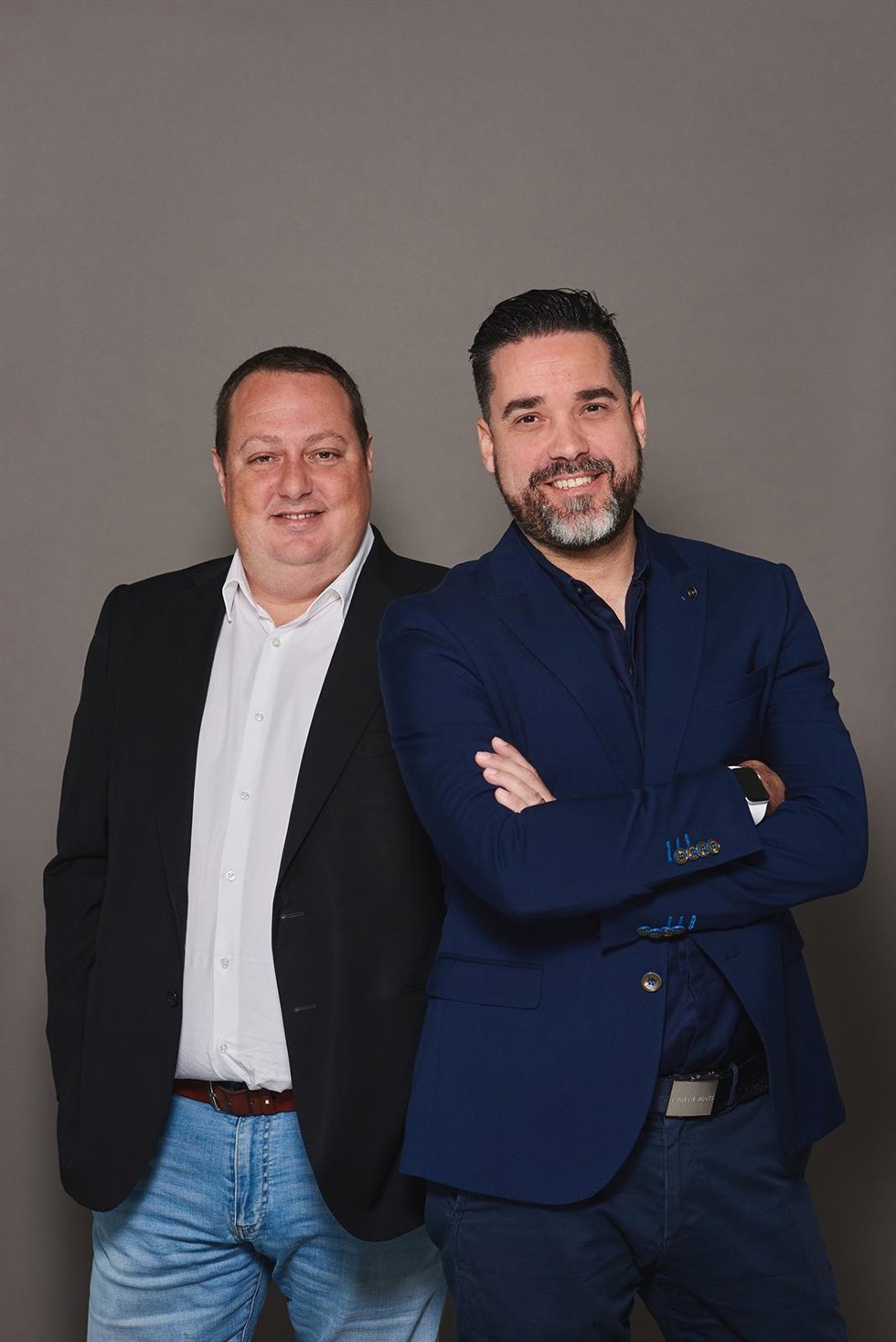Archivo - Salvador Marti y Javier Mira, fundadores de Facephi