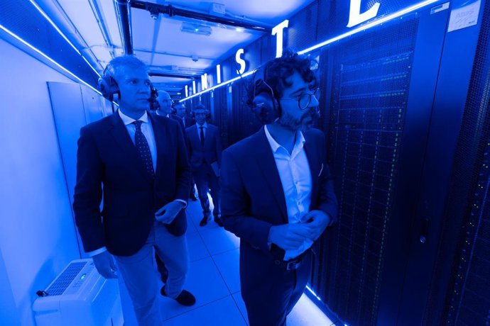 Archivo - O Presidente Da Xunta Participa Na Inauguración Do Supercomuntador Finisterrae Iii No Cesga