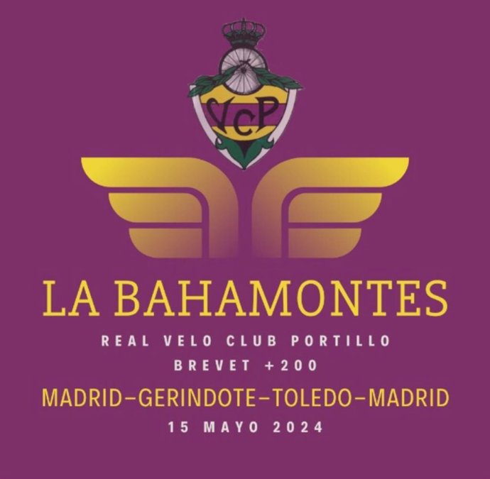 Cartel de la marcha ciclista 'La Bahamontes'.