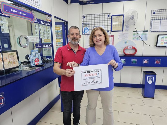 Administración de Loterías número 1 de Ibiza que ha repartido casi 24.000 euros en la Quiniela
