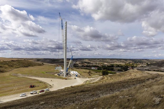 Archivo - Parque eólico de Iberdrola en CyL.