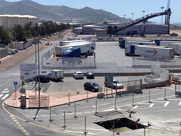 Entorno del Puerto de Motril donde se va a construir el nuevo cuartel de la Guardia Civil