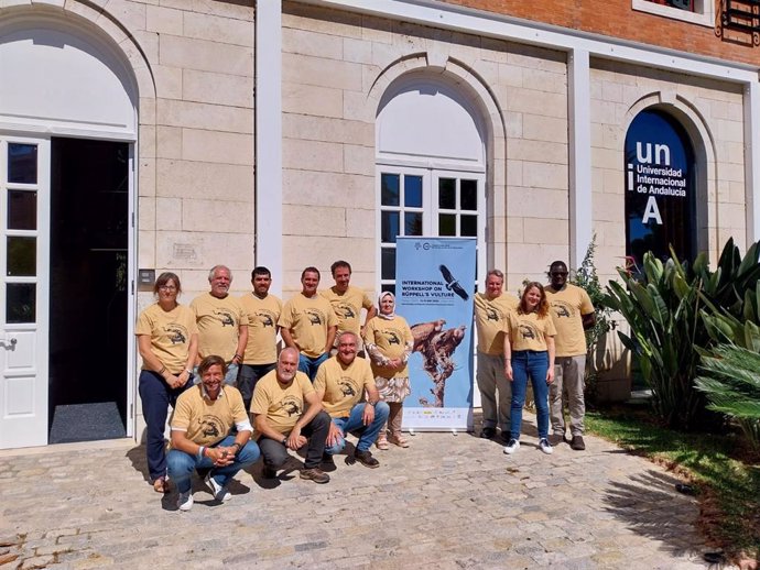 La UNIA celebra en la nueva Sede Tecnológica de Málaga un workshop o encuentro científico internacional sobre el buitre Rupell, 'On Rüppells Vulture Program', organizado por la Cátedra UNIA-UICN de Conservación de la Naturaleza.