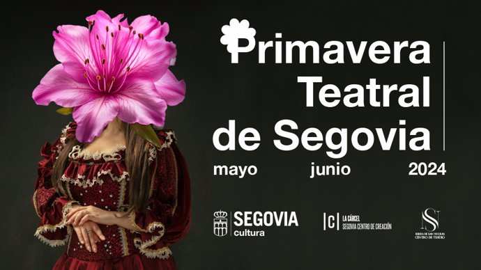Cartel promocionales de la 'Primavera Teatral de Segovia'
