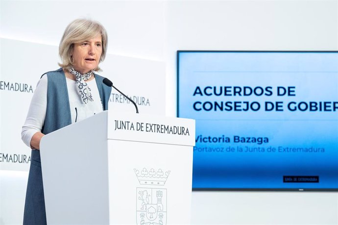 La portavoz de la Junta, Victoria Bazaga