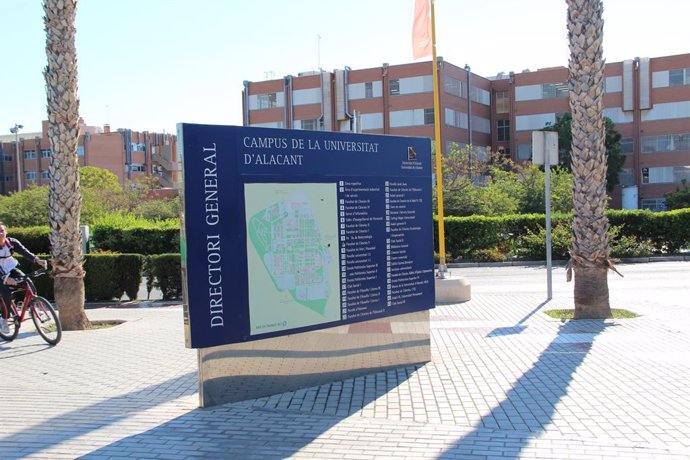 Archivo -  Imatge del campus de la Universitat d'Alacant (UA).