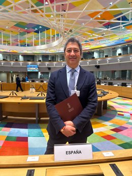 El vicepresident Vicente Barrera vas agafar a Brusselles a la reunió del Consell EJCD