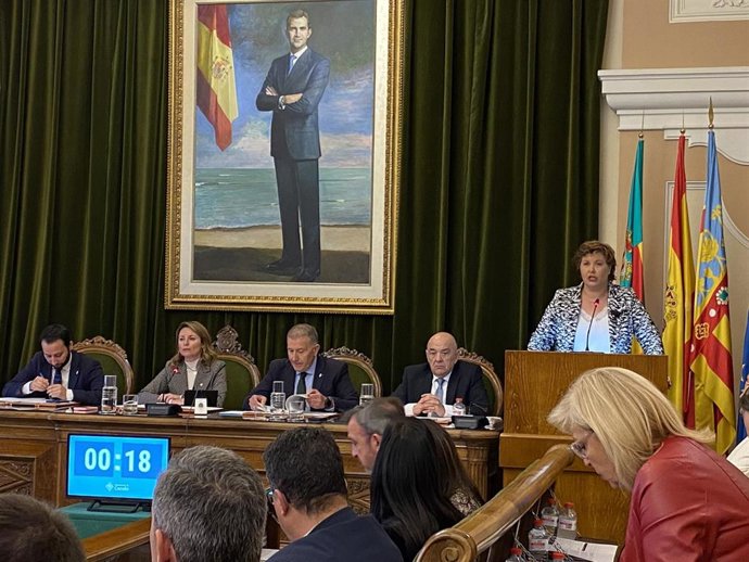 Patricia Puerta, portavoz del Grupo Socialista