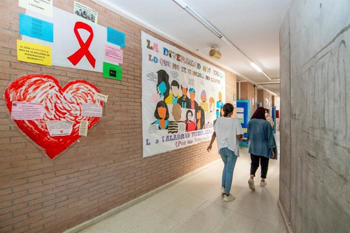 Archivo - Imagen de archivo de un centro educativo en Andalucía